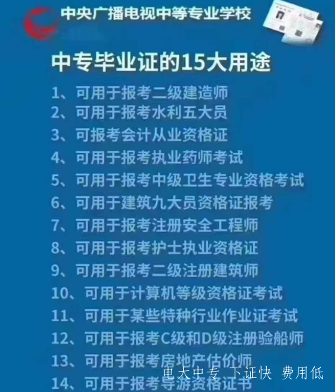 2021中央電大中專(zhuān)一年制官網(wǎng)查詢(xún) 國家認可嗎